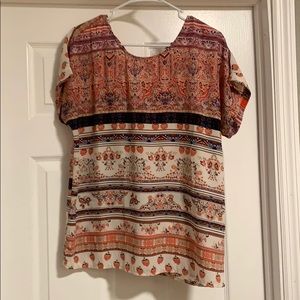Short sleeve blouse